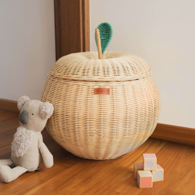 Apple Rattan Basket