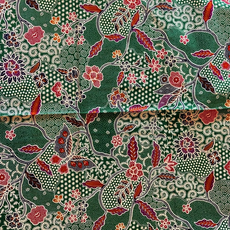 Butterfly Dance Ritual Batik 818 - Green